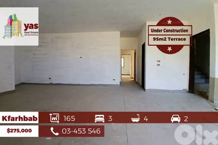 Kfarhbab 165m2 | 95m2 Garden | Last Phase | Partial View | IV/EH