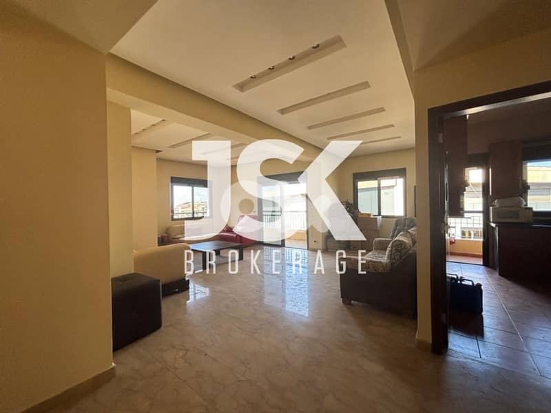 L19538 - 2-Bedroom Semi-Furnished Apartment For Rent in Hadath 0
