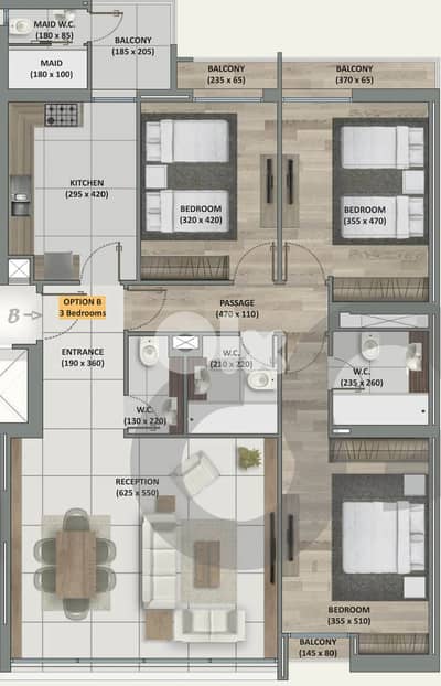 Under-Construction Building-  Ain El Remeneh REF#DJ127694