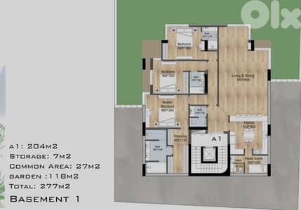 Apartment for sale in Batroun/ Garden/ Under construction/ View