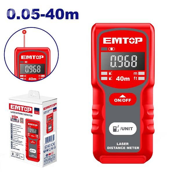 laser distance meter  EMTOP متر ليزر 0