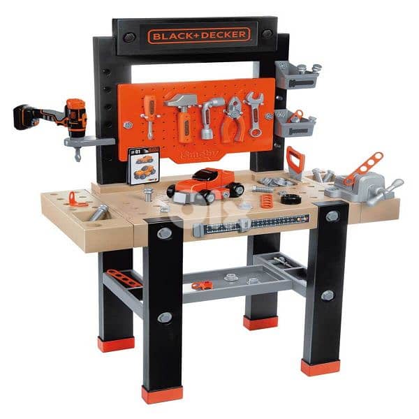 smoby black & decker bricolo workbench 0