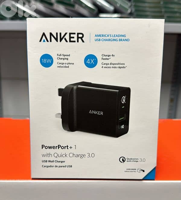Anker powerport+1 charger 20$ 0