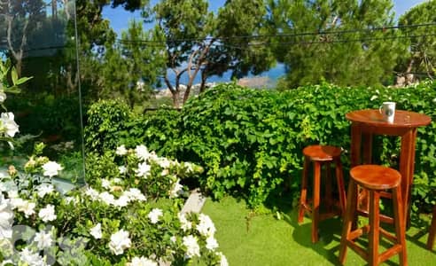 A unique furnished loft apartment in Dik el Mehdi with garden.