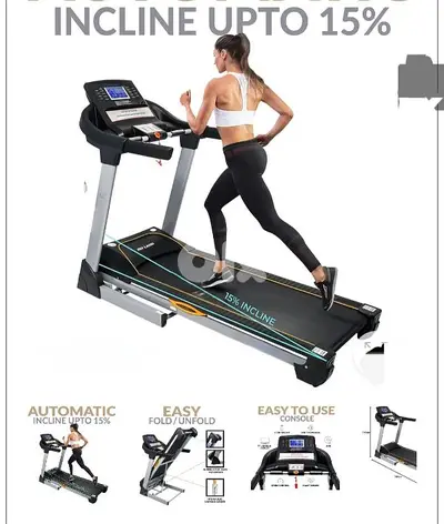 sssports  treadmill 4hp and automatic incline