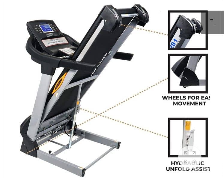sssports  treadmill 4hp and automatic incline 2