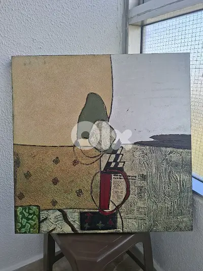 Painting, Tableau Decor 60 cm x 60 cm