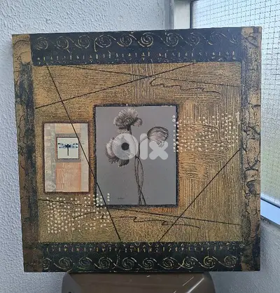 Painting, Tableau Decor 60 cm x 60 cm
