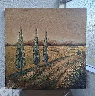 Painting, Tableau Decor 60 cm x 60 cm