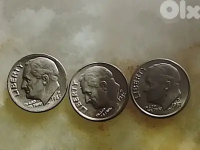 1 dime 3 coins series