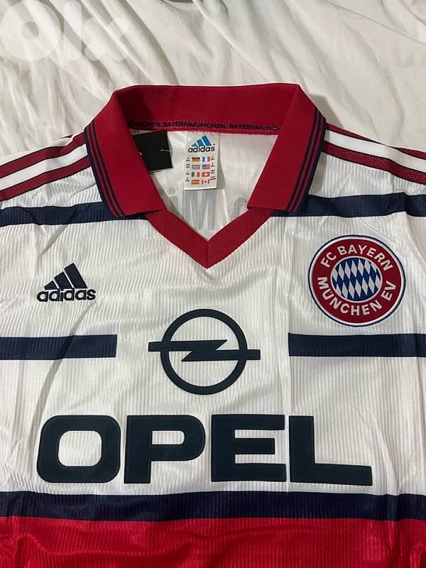 Bayern munich 1999 third rare adidas kit 0