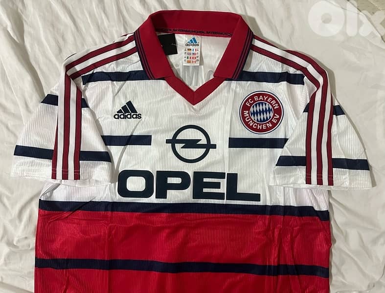Bayern munich 1999 third rare adidas kit 10