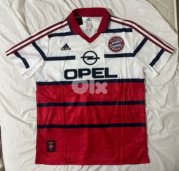 Bayern munich 1999 third rare adidas kit 13