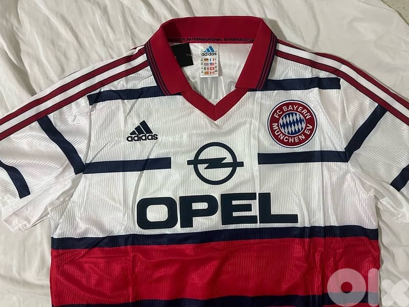 Bayern munich 1999 third rare adidas kit 14