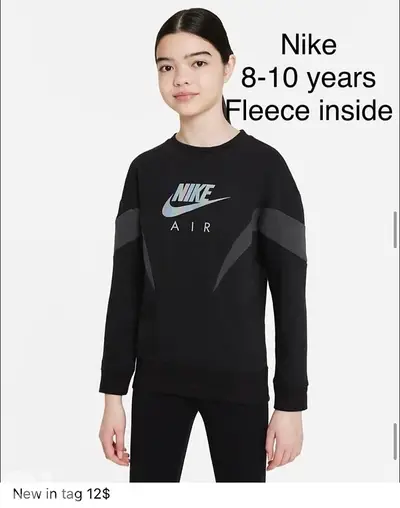 nike sweater fleece inside