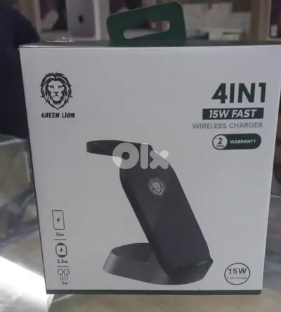 green lion 4 in 1 wireless charger 15w fast