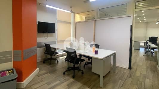 prime location office for rent in hazmieh