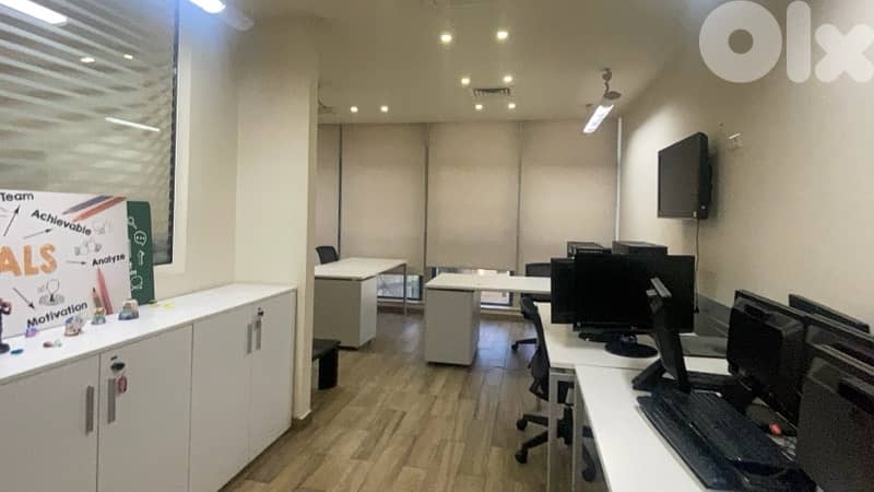 prime location office for rent in hazmieh 0