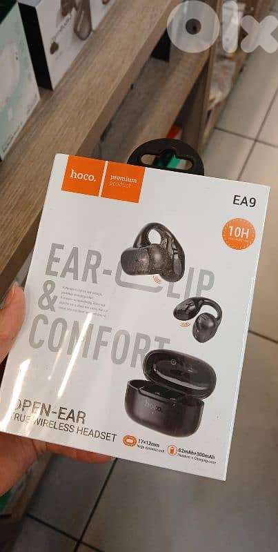 Hoco ea9 open ear headset 0