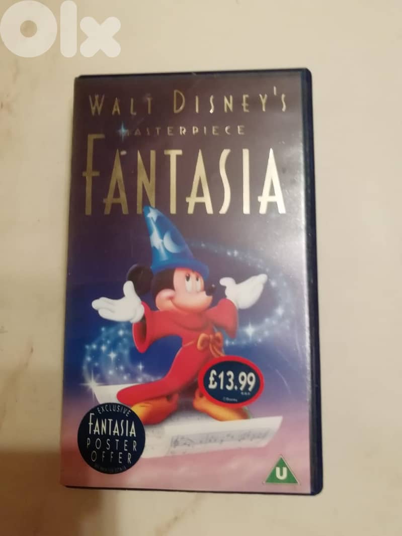 Fantasia on original VHS 0