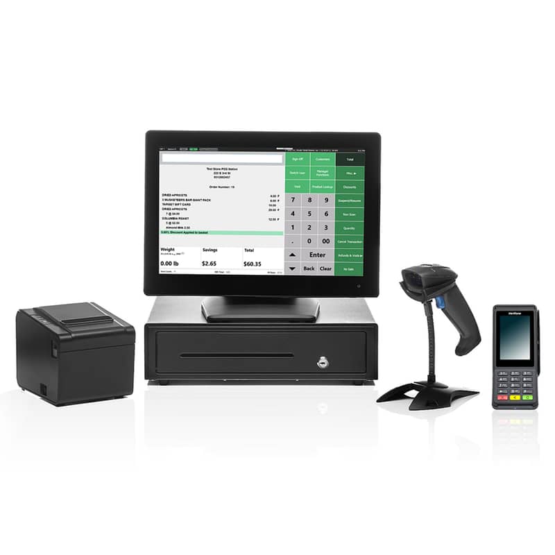 POS All-In-One Touch Screen + Free Software - Core I5 - 8GB Ram 128GB 0