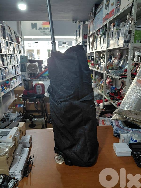 live in style shopping bag with bike hooks 1