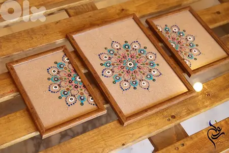 Hand painted Dot Mandala