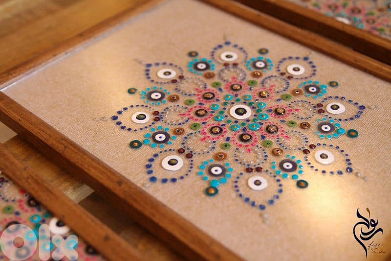 Hand painted Dot Mandala 2