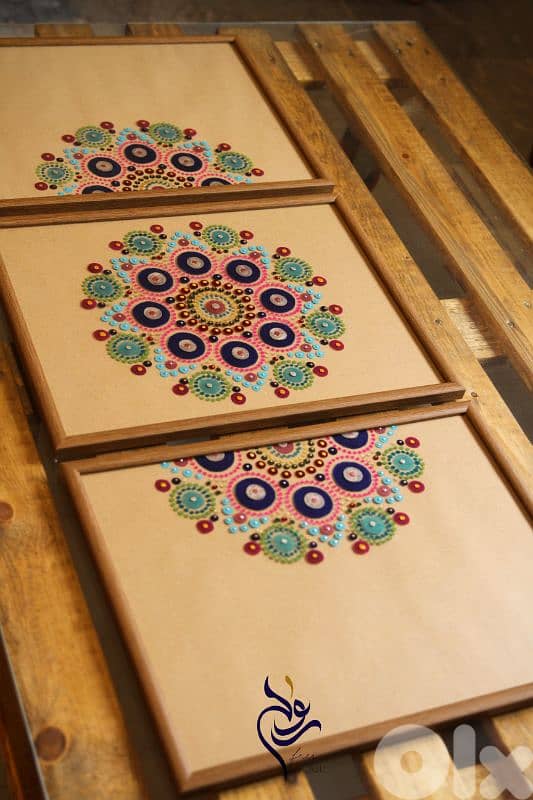 Hand painted Dot Mandala 0