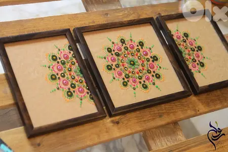 Hand painted Dot Mandala