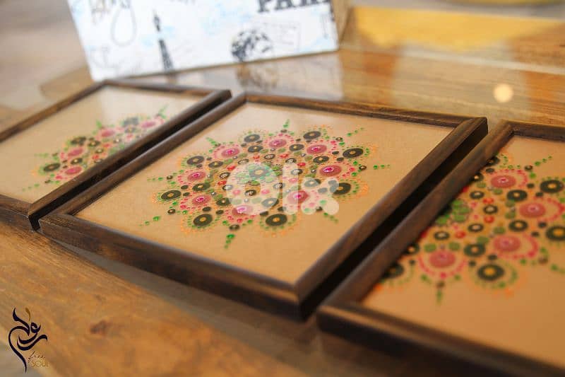 Hand painted Dot Mandala 1