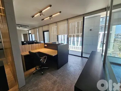WATERFRONT DBAYEH 260Sq OFFICES FOR RENT FULLY DECORATED, (DBR-187)