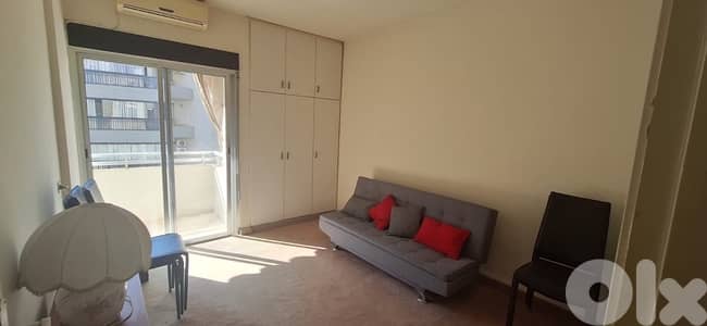 Furnished sunny apartment for rent in Naccache with partial sea view.
