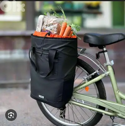 live in style shopping bag with bike hooks