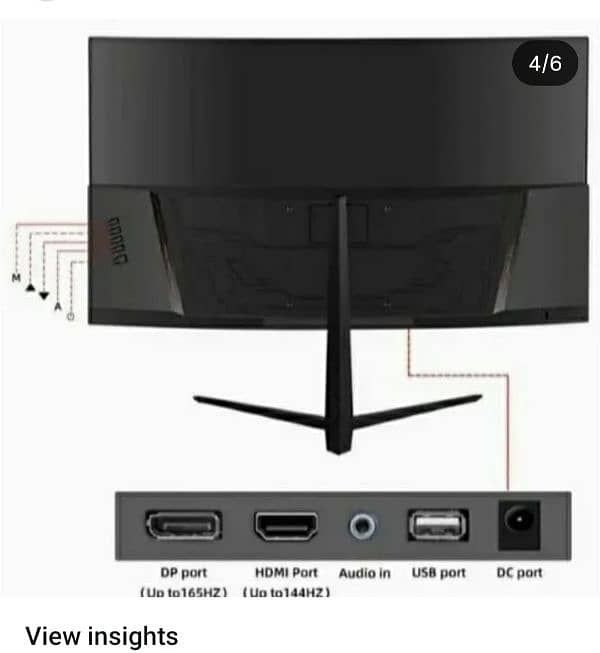 PRESHEN  24" CURVED FRAMELESS Gamkng  MONITOR. 144Hz/ 4$ delivery 3