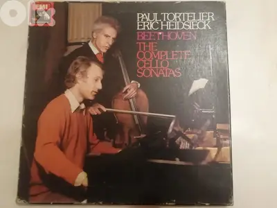 Paul Tortelier ‧ Eric Heidsieck, Beethoven –The Complete Cello Sonatas