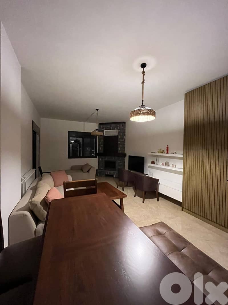 Zahle fully furnished decorated terrace open view Ref # 6771 0