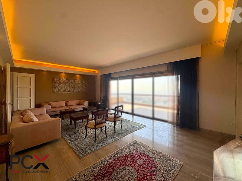 Apartment for Rent in Baabda | Furnished | Panoramic View | Accessible 0