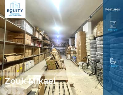 500 SQM Warehouse For Sale In Zouk Mikael Great Location #RK219426
