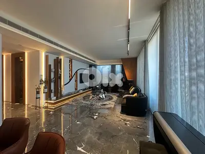 Furnished Designer Apartment For Sale in Achrafieh | Seaview
