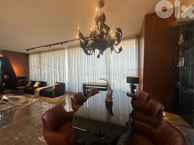 Furnished Designer Apartment For Sale in Achrafieh | Seaview