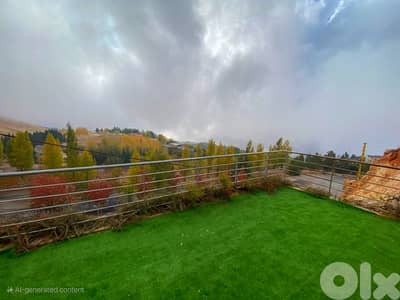 Chalet for rent in Faqra/ Furnished/ Garden/Pool