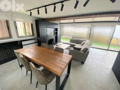 Chalet for rent in Faqra/ Furnished/ Garden/Pool