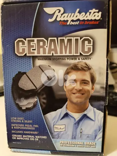 Raybestos PGD698C Ceramic Rear Brake Pads – Made in USA