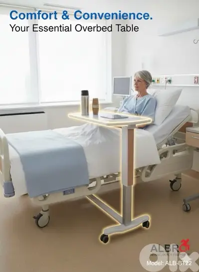 Overbed Table for Patient طاولة لسرير المريض
