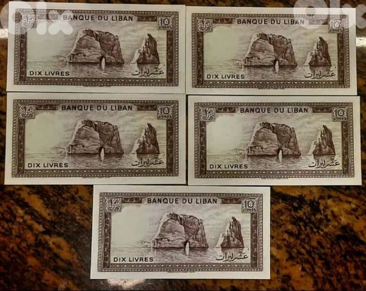 10 Lebanese Liras UNC 2