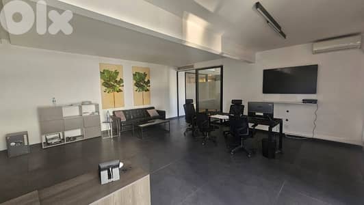 AH-HKL-442For Sale Newly Furnished Office Apartment-Ras Beirut,Sanayeh