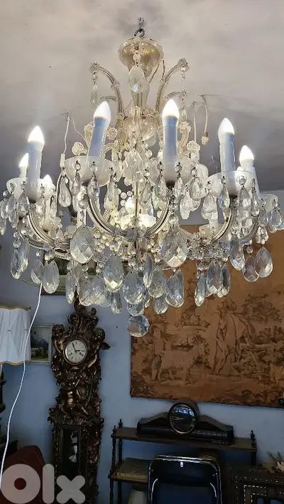 czech marie theresa crystal chandelier