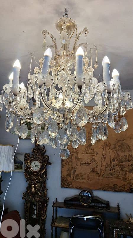 czech marie theresa crystal chandelier 0
