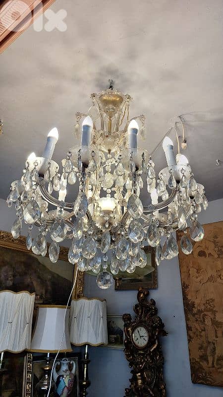 czech marie theresa crystal chandelier 4